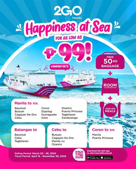 2go travel promo ticket 2024|2GO Travel — 2GO Travel is one of the largest, .